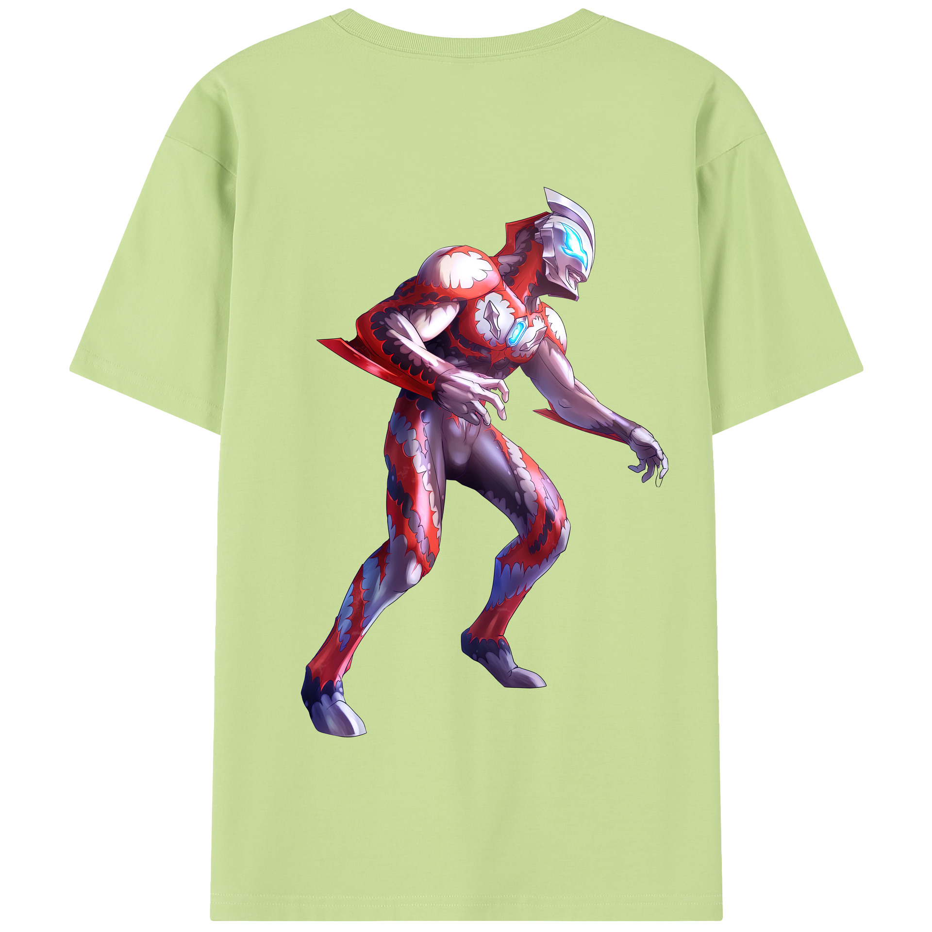（画像用） ウルトラマン Ultraman 綿100％半袖Tシャツ（背面プリント）